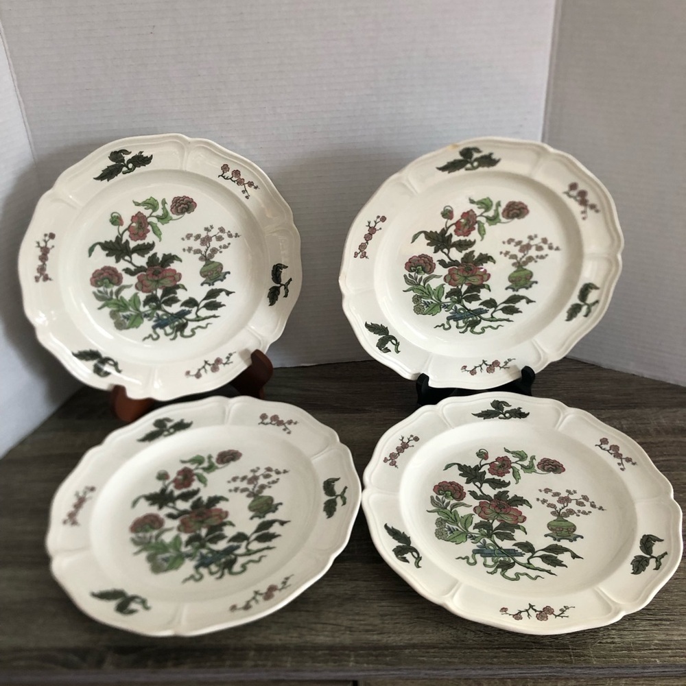 Vtg Wedgwood Mandarin Dinner Plates